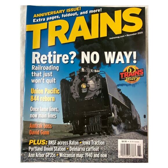 Vtg Lot 3 Trains Oct Nov Dec 2005 Magazine Railway Collect Hobby Locomotive - Picture 5 of 9